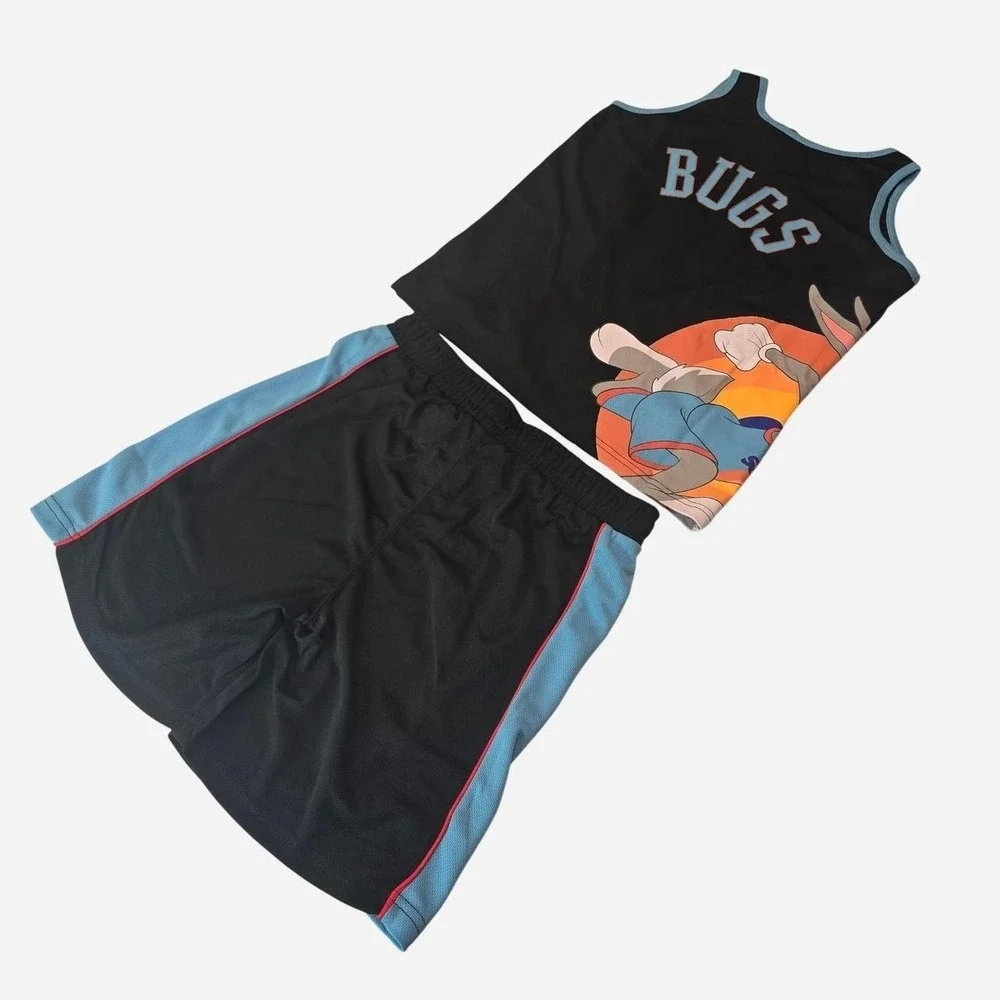 Nova Kids Space Jam New Legacy  black and blue basketball set- 14/16